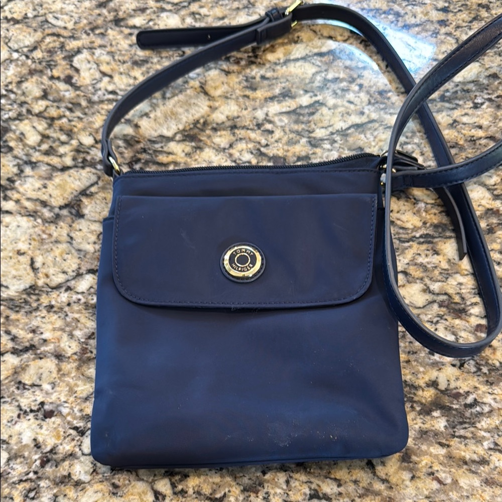 Navy Crossbody Bag